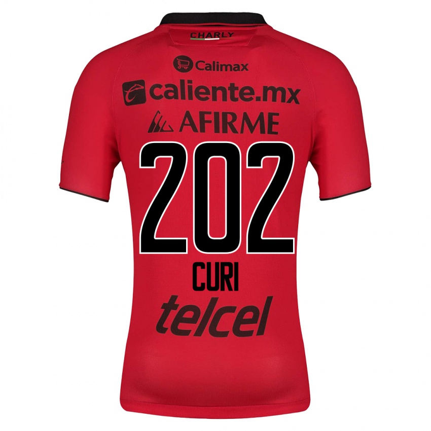 Homme Maillot Sahid Curi #202 Rouge Tenues Domicile 2023/24 T-Shirt Suisse