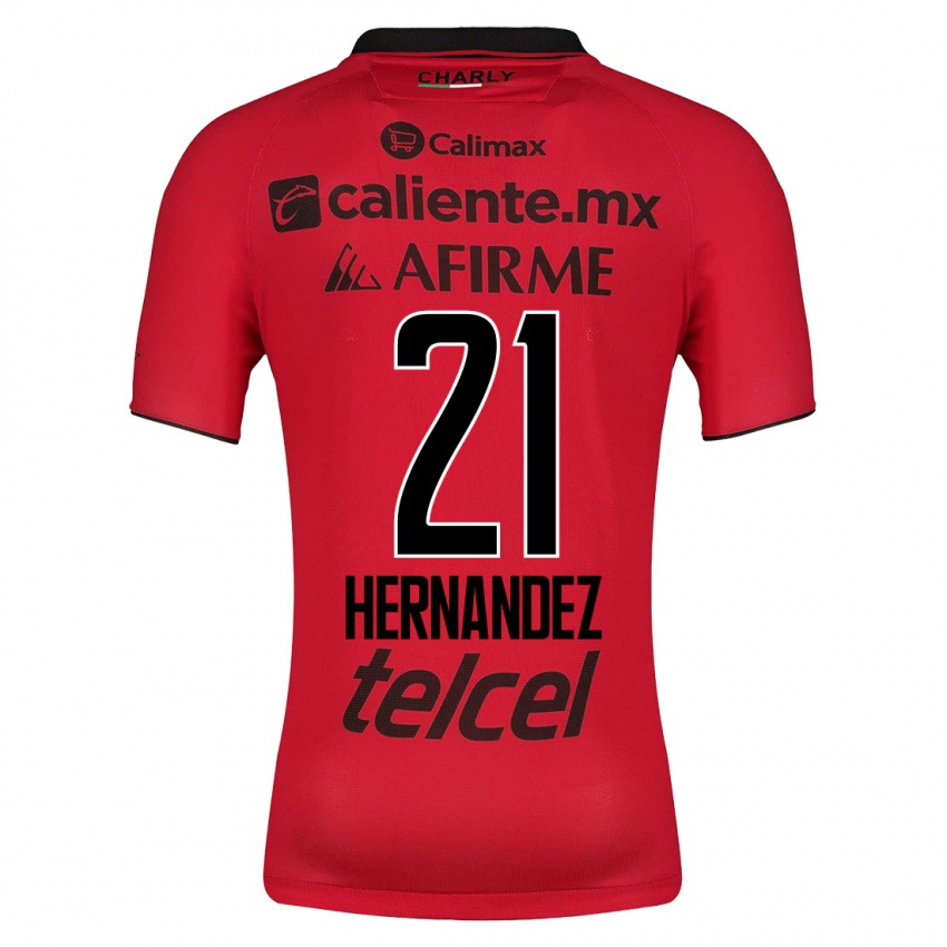 Homme Maillot Inglis Hernandez #21 Rouge Tenues Domicile 2023/24 T-Shirt Suisse