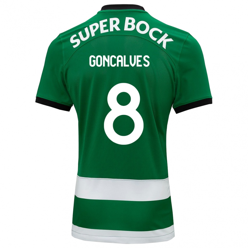 Homme Maillot Pedro Goncalves #8 Vert Tenues Domicile 2023/24 T-Shirt Suisse