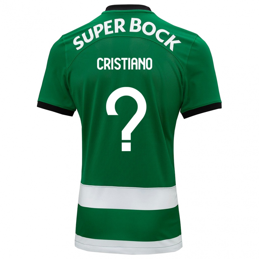 Homme Maillot José Cristiano #0 Vert Tenues Domicile 2023/24 T-Shirt Suisse