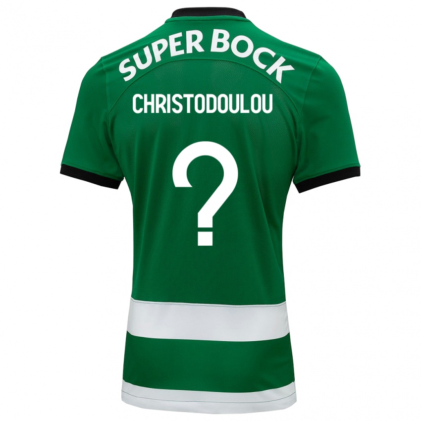 Homme Maillot Argyris Christodoulou #0 Vert Tenues Domicile 2023/24 T-Shirt Suisse