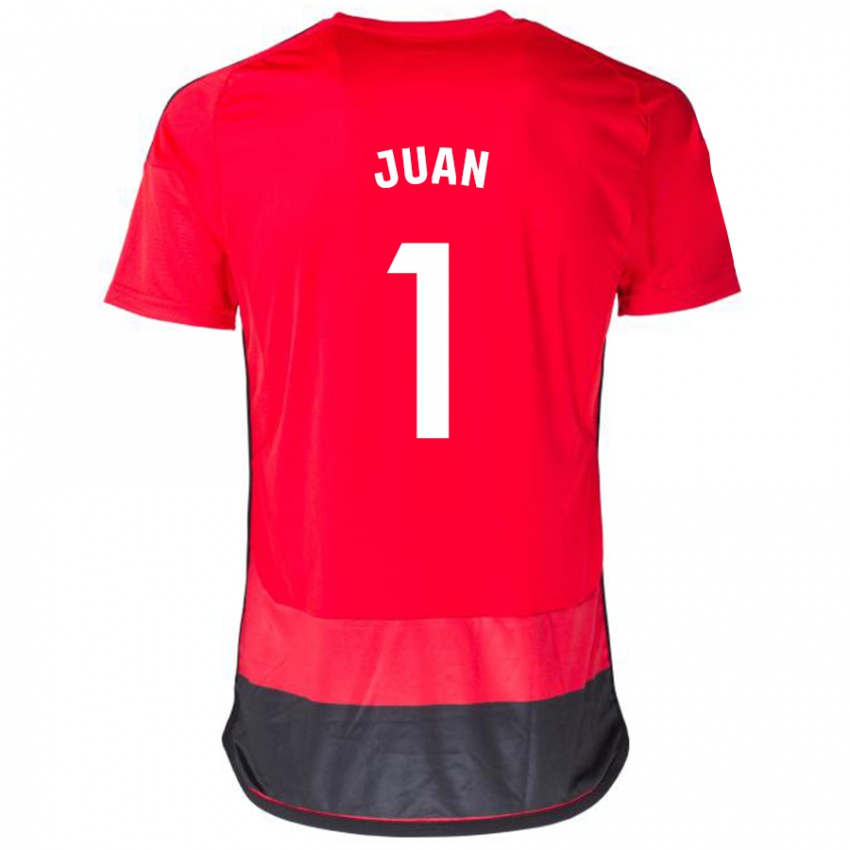 Herren Ramón Juan #1 Rot Schwarz Heimtrikot Trikot 2023/24 T-Shirt Schweiz