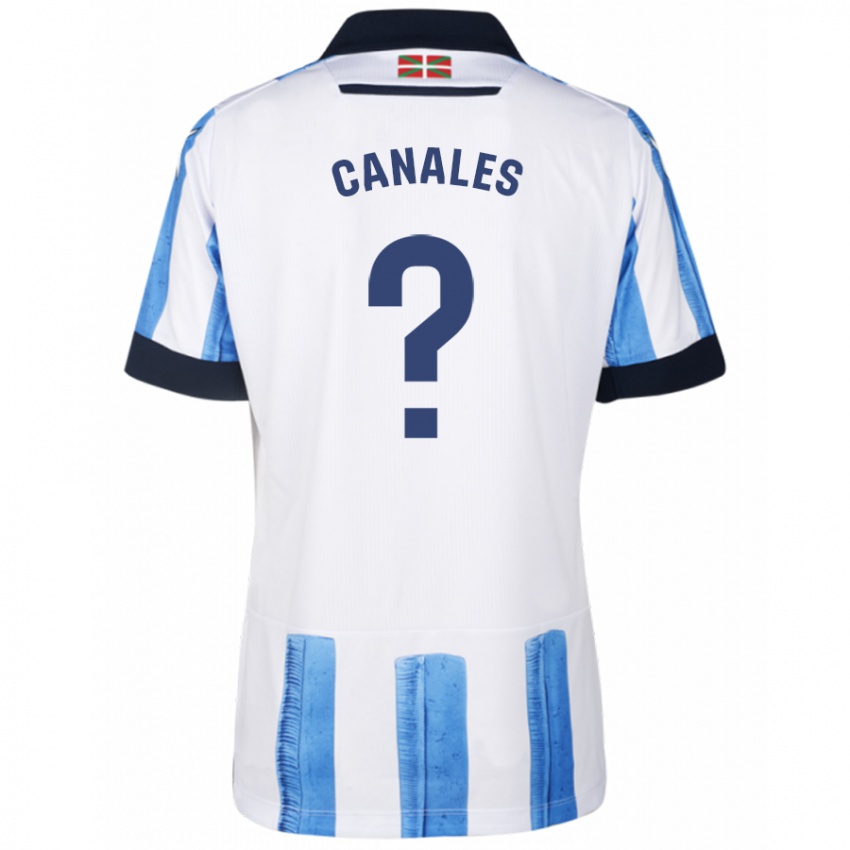 Herren Cristian Canales #0 Blau Weiss Heimtrikot Trikot 2023/24 T-Shirt Schweiz