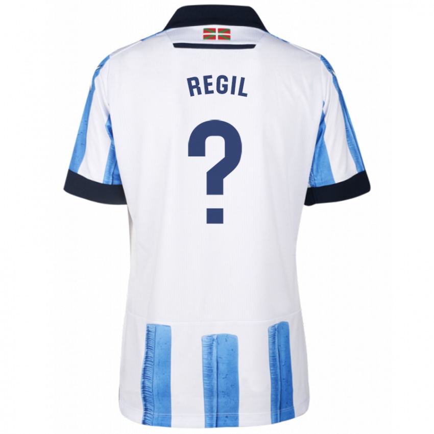 Herren Markel Regil #0 Blau Weiss Heimtrikot Trikot 2023/24 T-Shirt Schweiz
