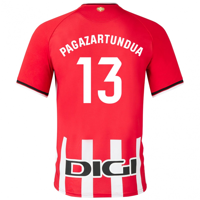Homme Maillot Iker Pagazartundua #13 Rouge Tenues Domicile 2023/24 T-Shirt Suisse