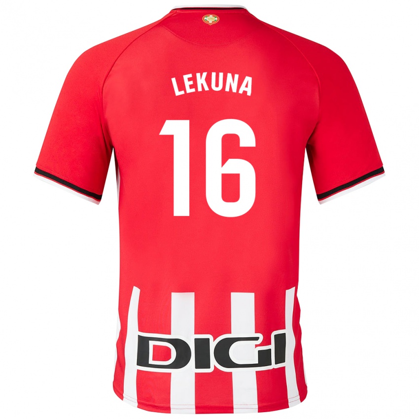 Homme Maillot Adrián Lekuna #16 Rouge Tenues Domicile 2023/24 T-Shirt Suisse