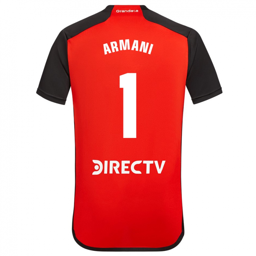 Homme Maillot Franco Armani #1 Rouge Tenues Extérieur 2023/24 T-Shirt Suisse