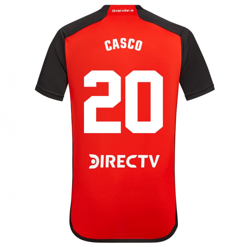 Herren Milton Casco #20 Rot Auswärtstrikot Trikot 2023/24 T-Shirt Schweiz