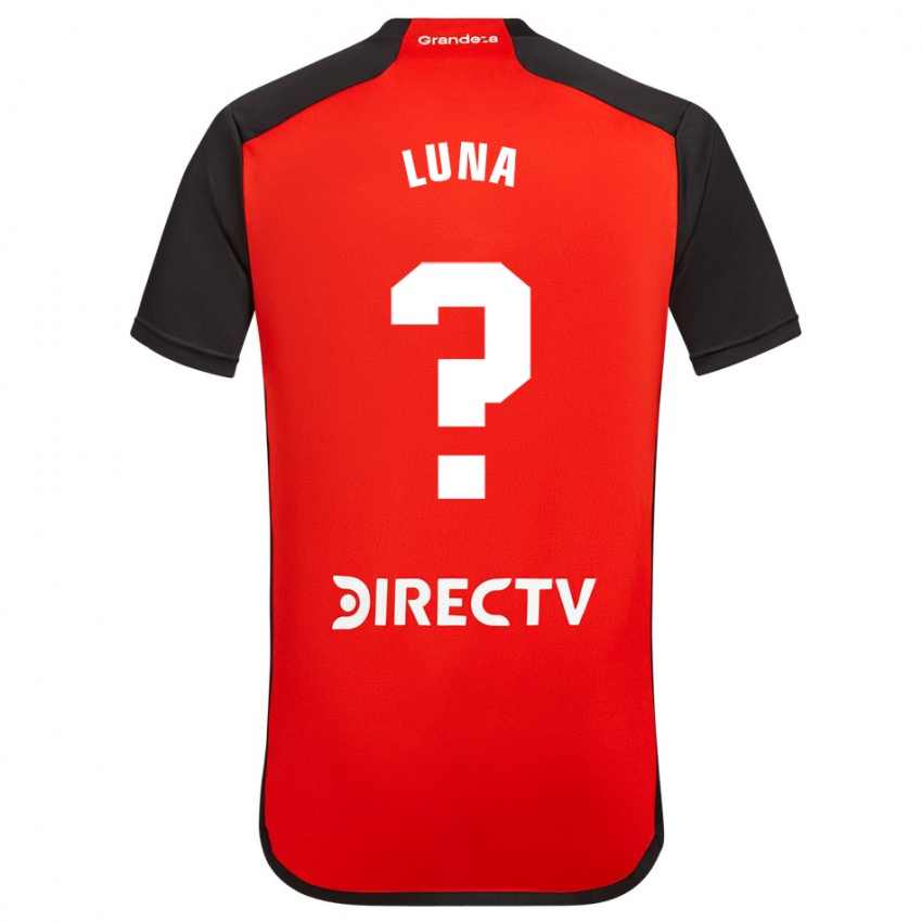 Homme Maillot Jonás Luna #0 Rouge Tenues Extérieur 2023/24 T-Shirt Suisse