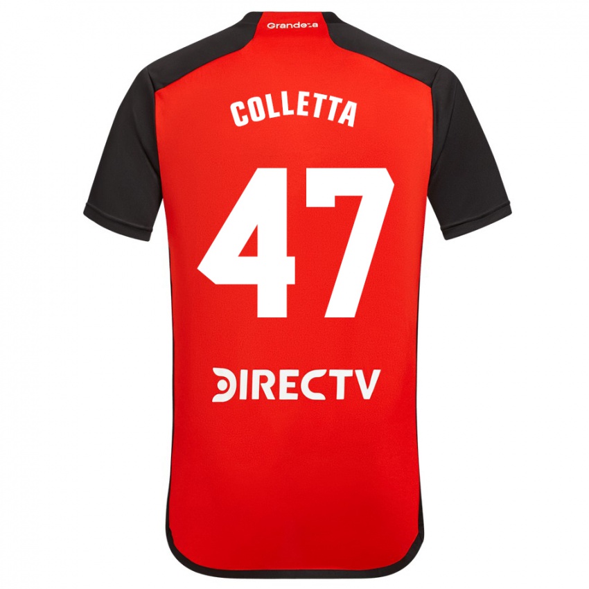 Herren Talo Colletta #47 Rot Auswärtstrikot Trikot 2023/24 T-Shirt Schweiz