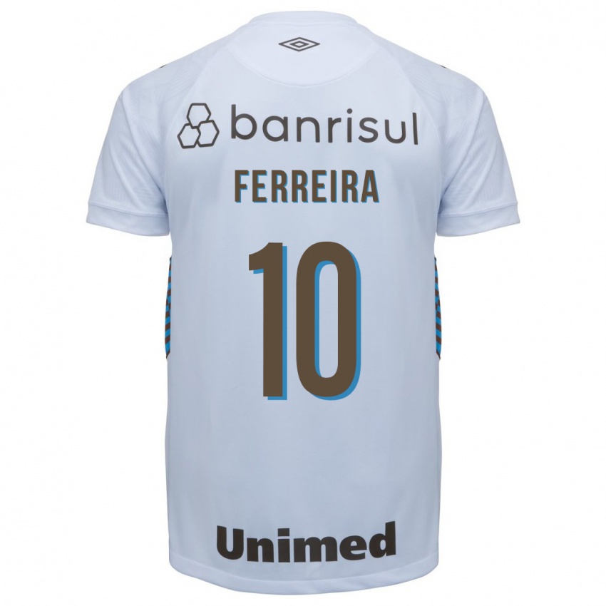 Herren Ferreira #10 Weiß Auswärtstrikot Trikot 2023/24 T-Shirt Schweiz