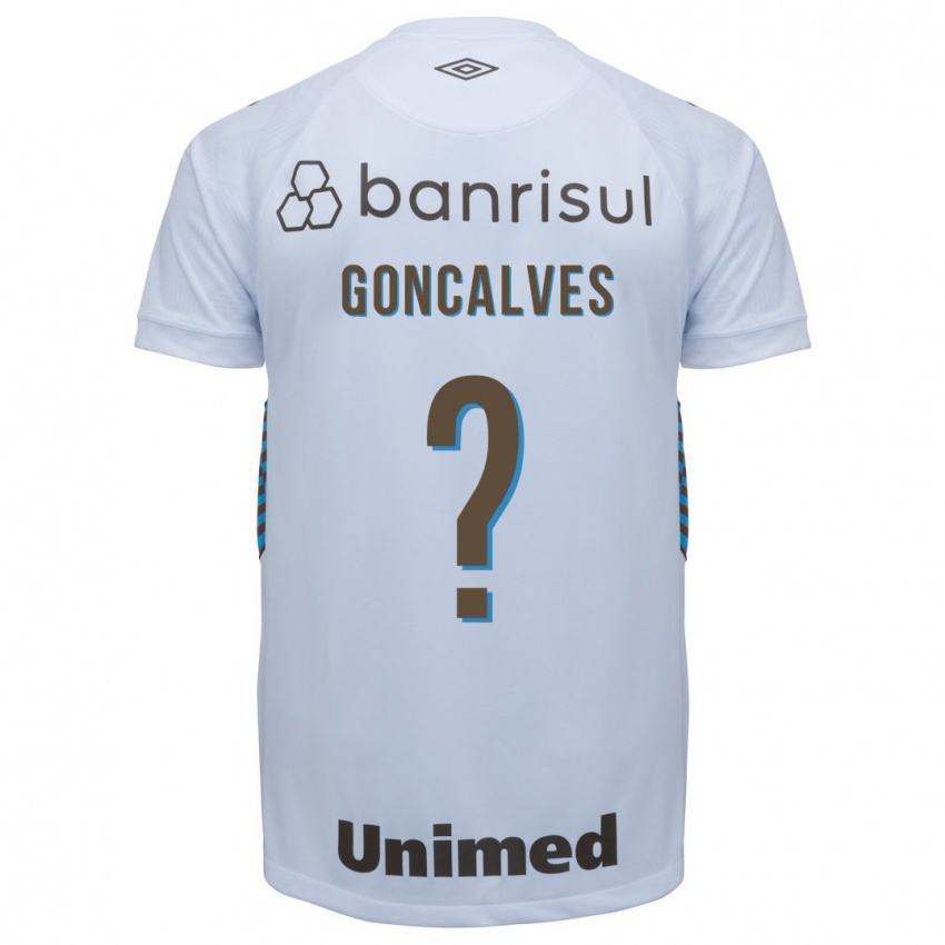 Homme Maillot Matheus Gonçalves #0 Blanc Tenues Extérieur 2023/24 T-Shirt Suisse