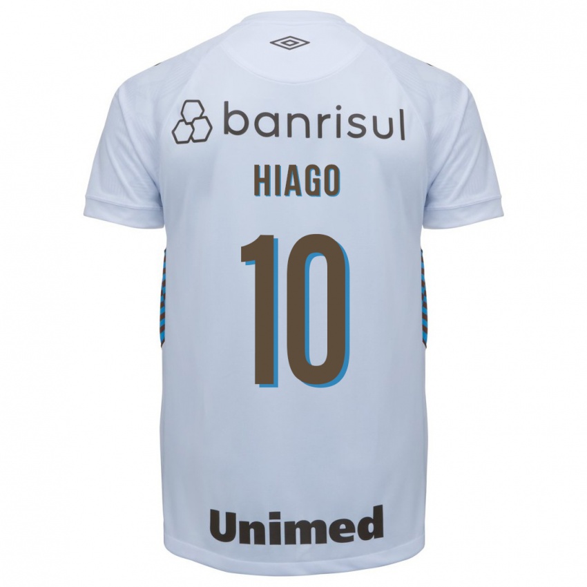 Herren Hiago #10 Weiß Auswärtstrikot Trikot 2023/24 T-Shirt Schweiz