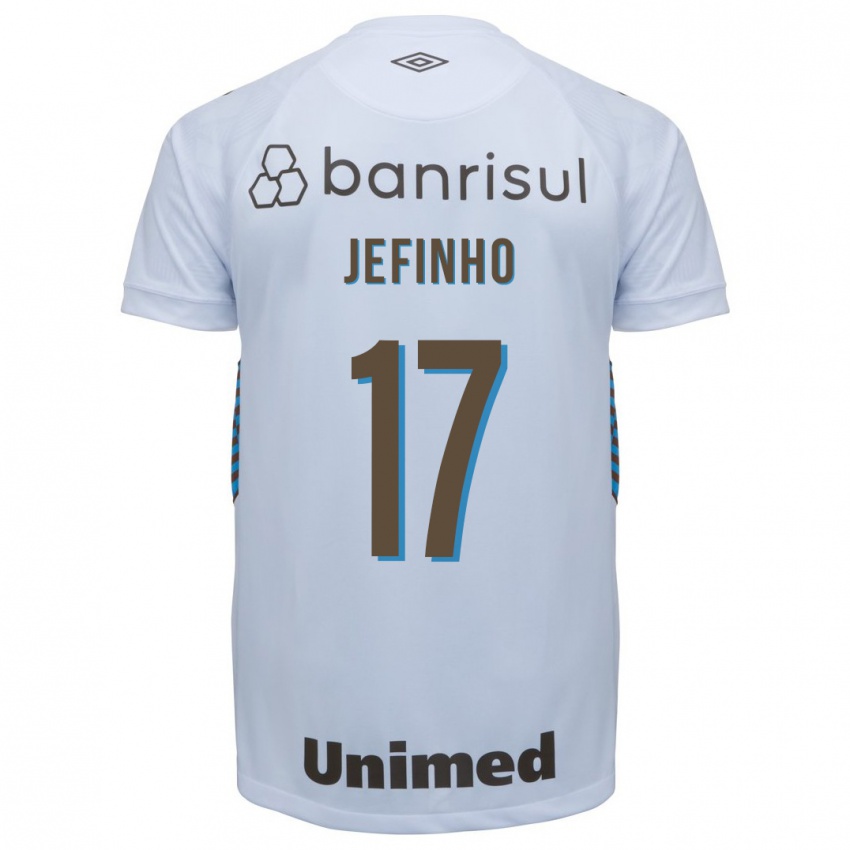 Herren Jefinho #17 Weiß Auswärtstrikot Trikot 2023/24 T-Shirt Schweiz