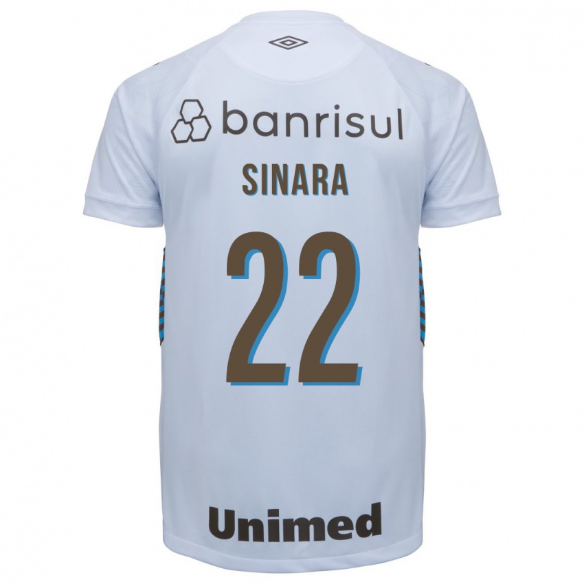 Herren Sinara #22 Weiß Auswärtstrikot Trikot 2023/24 T-Shirt Schweiz