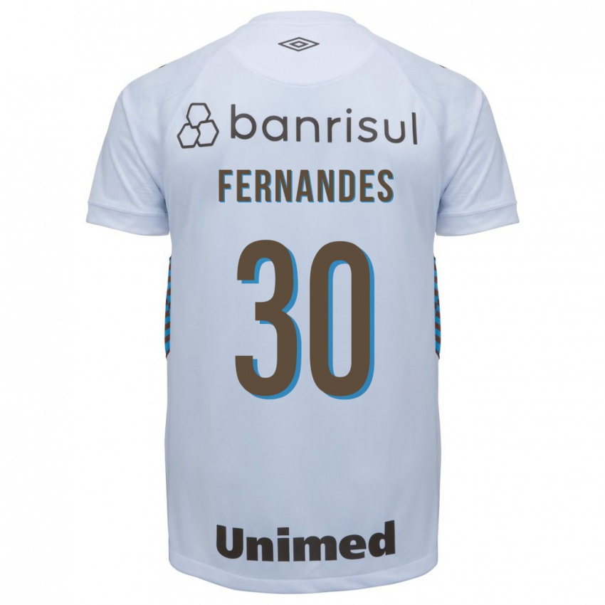 Homme Maillot Raquel Fernandes #30 Blanc Tenues Extérieur 2023/24 T-Shirt Suisse