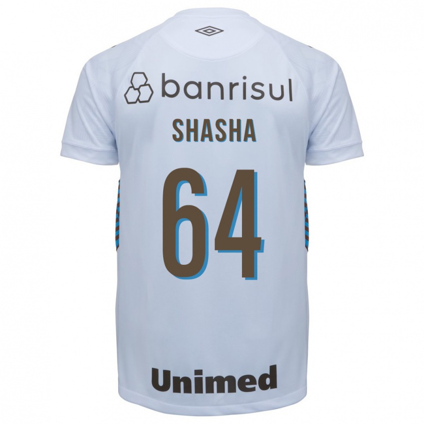 Herren Shashá #64 Weiß Auswärtstrikot Trikot 2023/24 T-Shirt Schweiz