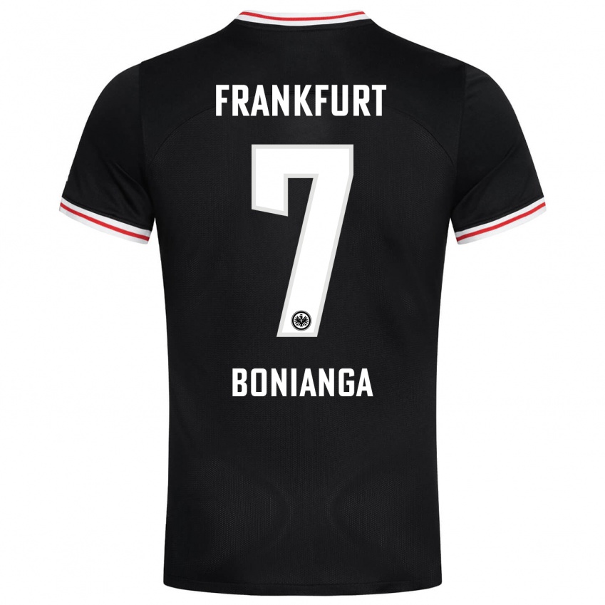 Herren Phinees Bonianga #7 Schwarz Auswärtstrikot Trikot 2023/24 T-Shirt Schweiz