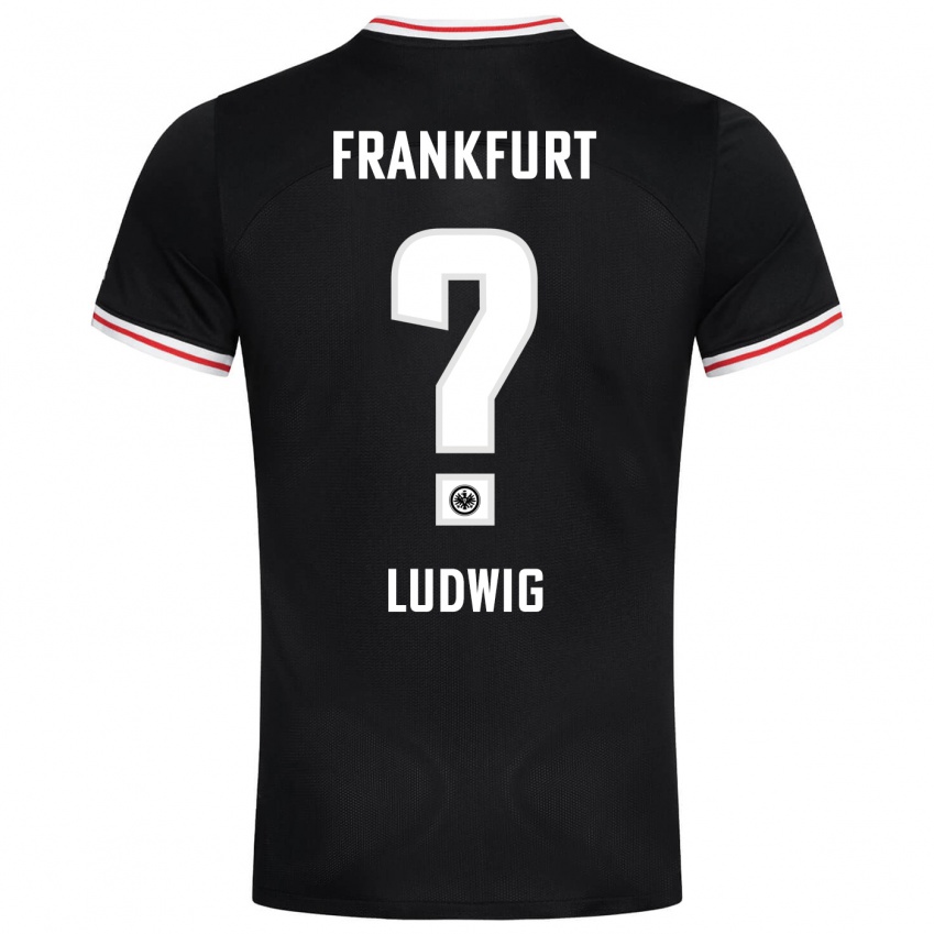 Homme Maillot Finn Ludwig #0 Noir Tenues Extérieur 2023/24 T-Shirt Suisse