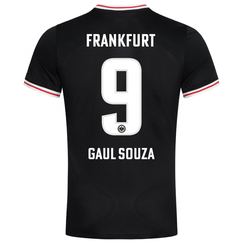 Herren Alessandro Gaul Souza #9 Schwarz Auswärtstrikot Trikot 2023/24 T-Shirt Schweiz