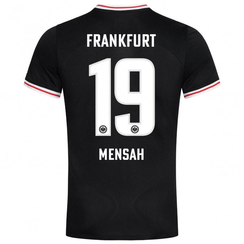 Herren Keziah Oteng-Mensah #19 Schwarz Auswärtstrikot Trikot 2023/24 T-Shirt Schweiz