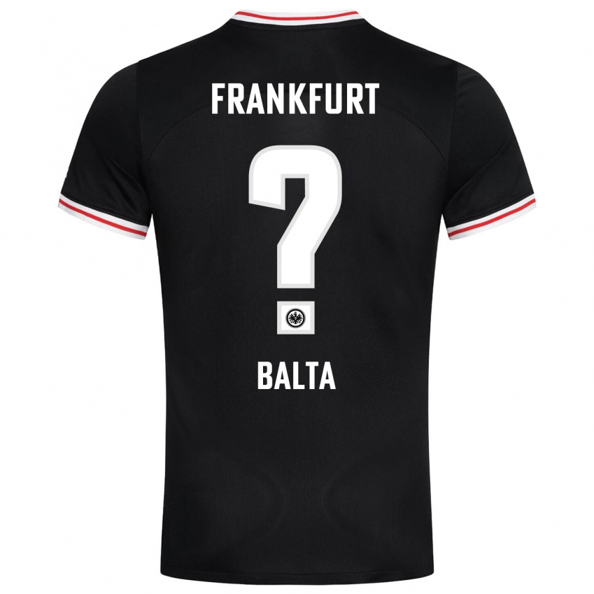 Herren Sahin Balta #0 Schwarz Auswärtstrikot Trikot 2023/24 T-Shirt Schweiz
