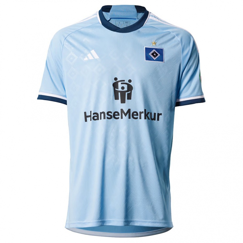 Homme Maillot Ayukayoh Mengot #8 Bleu Tenues Extérieur 2023/24 T-Shirt Suisse