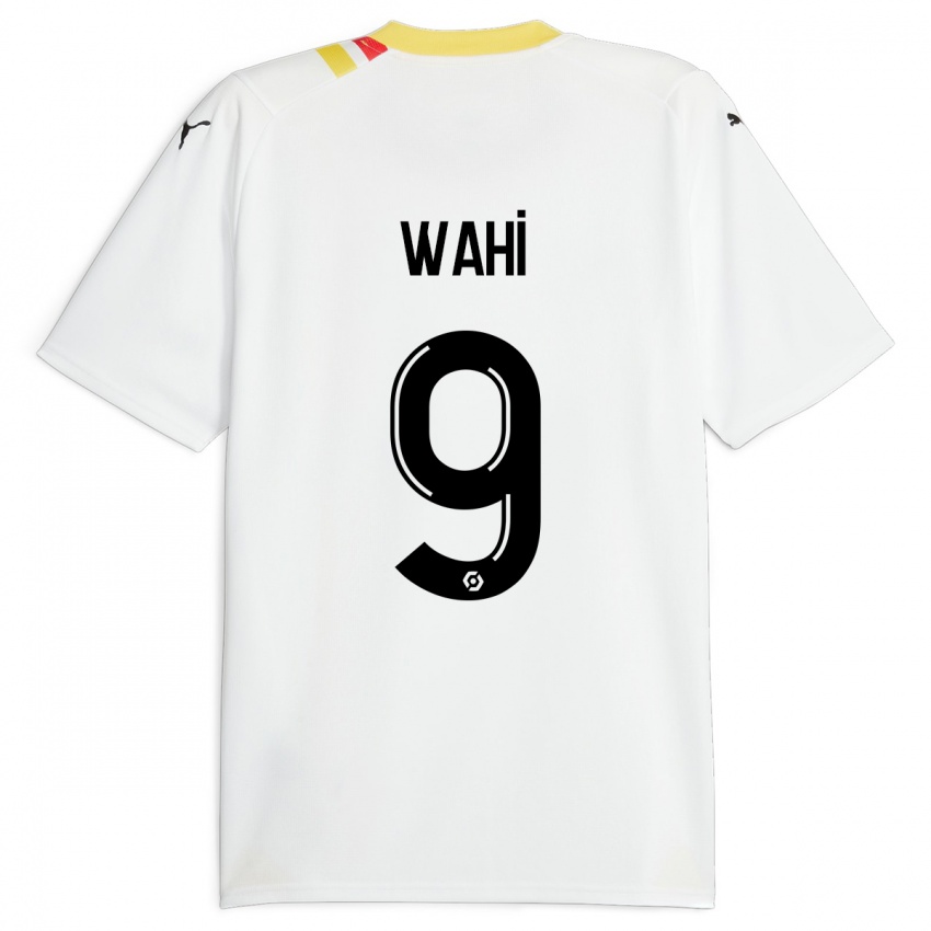 Homme Maillot Elye Wahi #9 Noir Tenues Extérieur 2023/24 T-Shirt Suisse