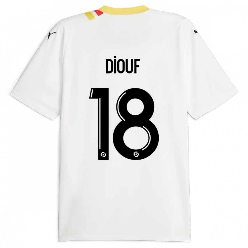 Homme Maillot Andy Diouf #18 Noir Tenues Extérieur 2023/24 T-Shirt Suisse