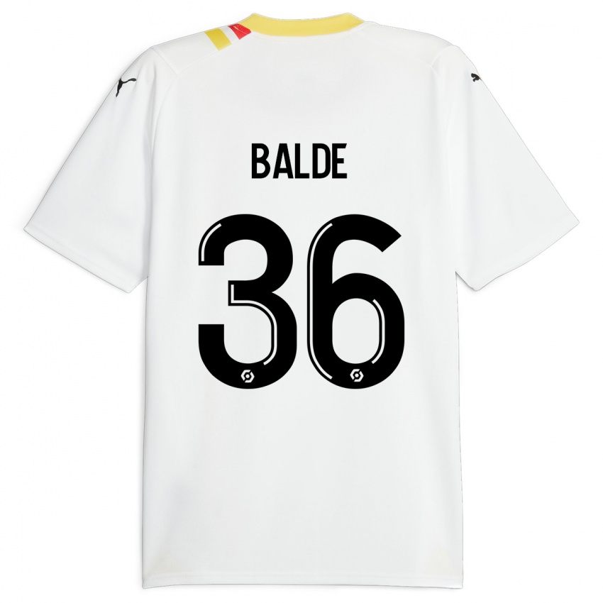 Homme Maillot Ibrahima Baldé #36 Noir Tenues Extérieur 2023/24 T-Shirt Suisse