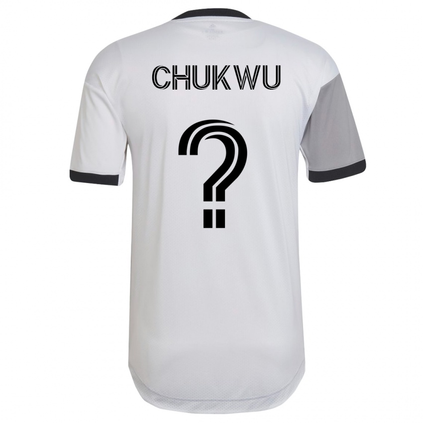 Homme Maillot Joses Chukwu #0 Blanc Tenues Extérieur 2023/24 T-Shirt Suisse