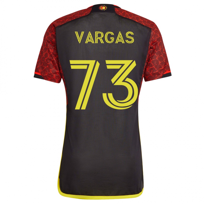 Homme Maillot Obed Vargas #73 Orange Tenues Extérieur 2023/24 T-Shirt Suisse
