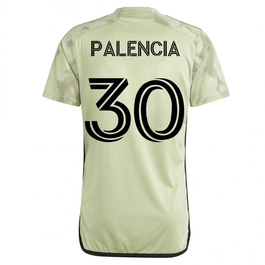 Homme Maillot Sergi Palencia #30 Vert Tenues Extérieur 2023/24 T-Shirt Suisse