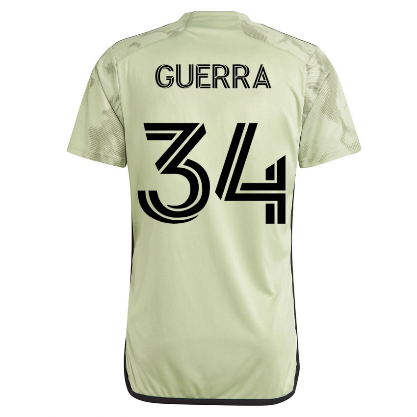 Herren Decarlo Guerra #34 Grün Auswärtstrikot Trikot 2023/24 T-Shirt Schweiz