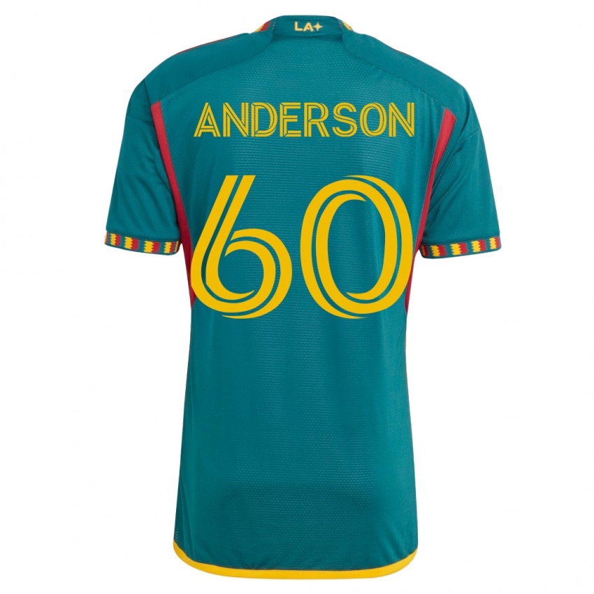 Herren Nolan Anderson #60 Grün Auswärtstrikot Trikot 2023/24 T-Shirt Schweiz