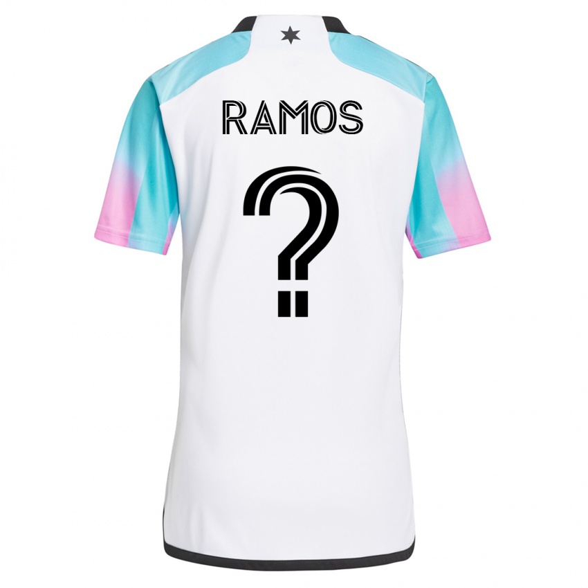 Homme Maillot Jason Ramos #0 Blanc Tenues Extérieur 2023/24 T-Shirt Suisse