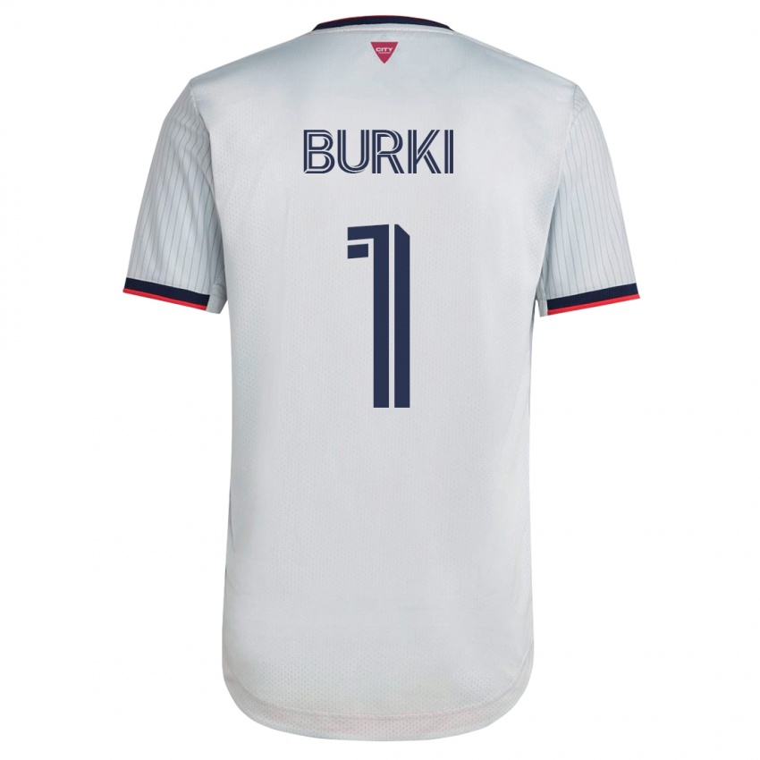 Homme Maillot Roman Bürki #1 Blanc Tenues Extérieur 2023/24 T-Shirt Suisse