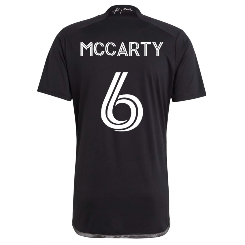 Herren Dax Mccarty #6 Schwarz Auswärtstrikot Trikot 2023/24 T-Shirt Schweiz