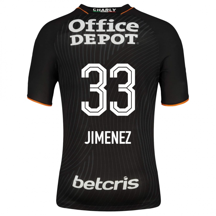 Herren Stefani Jiménez #33 Schwarz Auswärtstrikot Trikot 2023/24 T-Shirt Schweiz