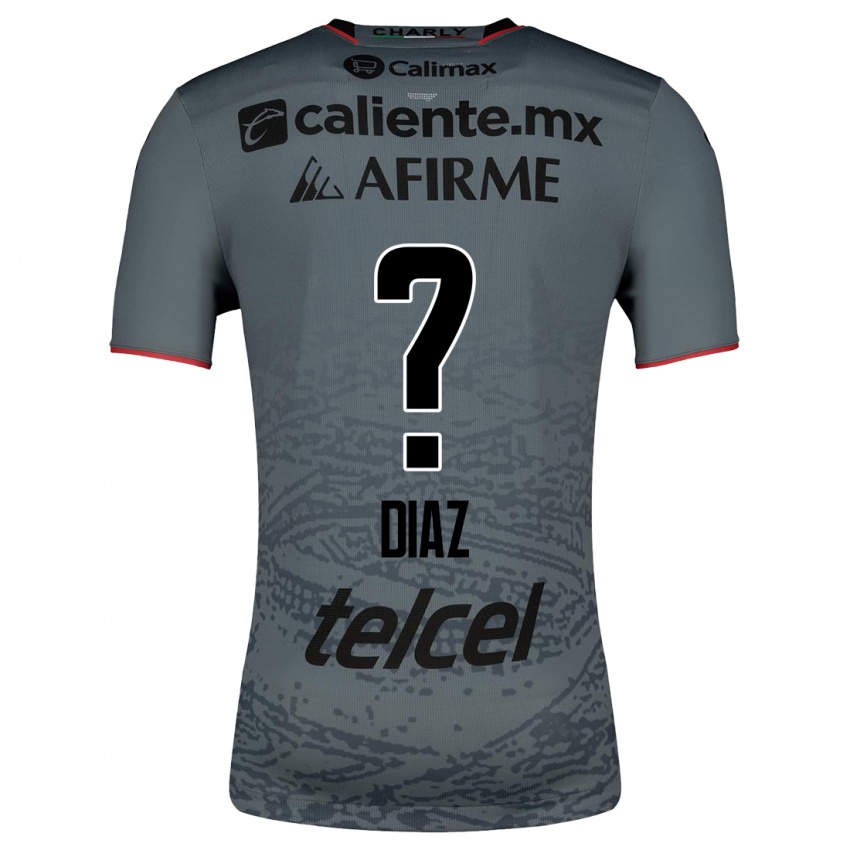 Homme Maillot Benny Diaz #0 Gris Tenues Extérieur 2023/24 T-Shirt Suisse