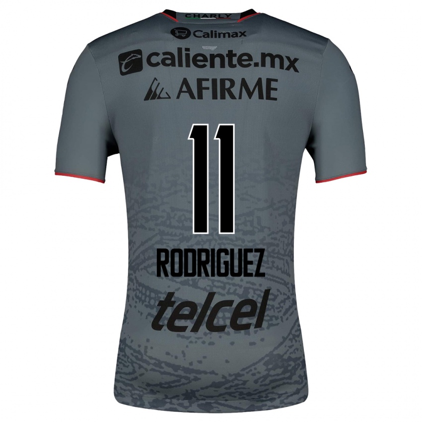 Homme Maillot Lucas Rodriguez #11 Gris Tenues Extérieur 2023/24 T-Shirt Suisse