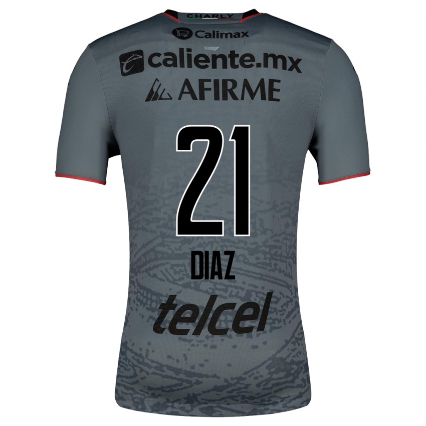 Homme Maillot Ricardo Díaz #21 Gris Tenues Extérieur 2023/24 T-Shirt Suisse
