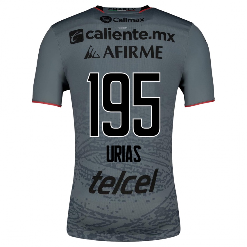 Homme Maillot Héctor Urías #195 Gris Tenues Extérieur 2023/24 T-Shirt Suisse