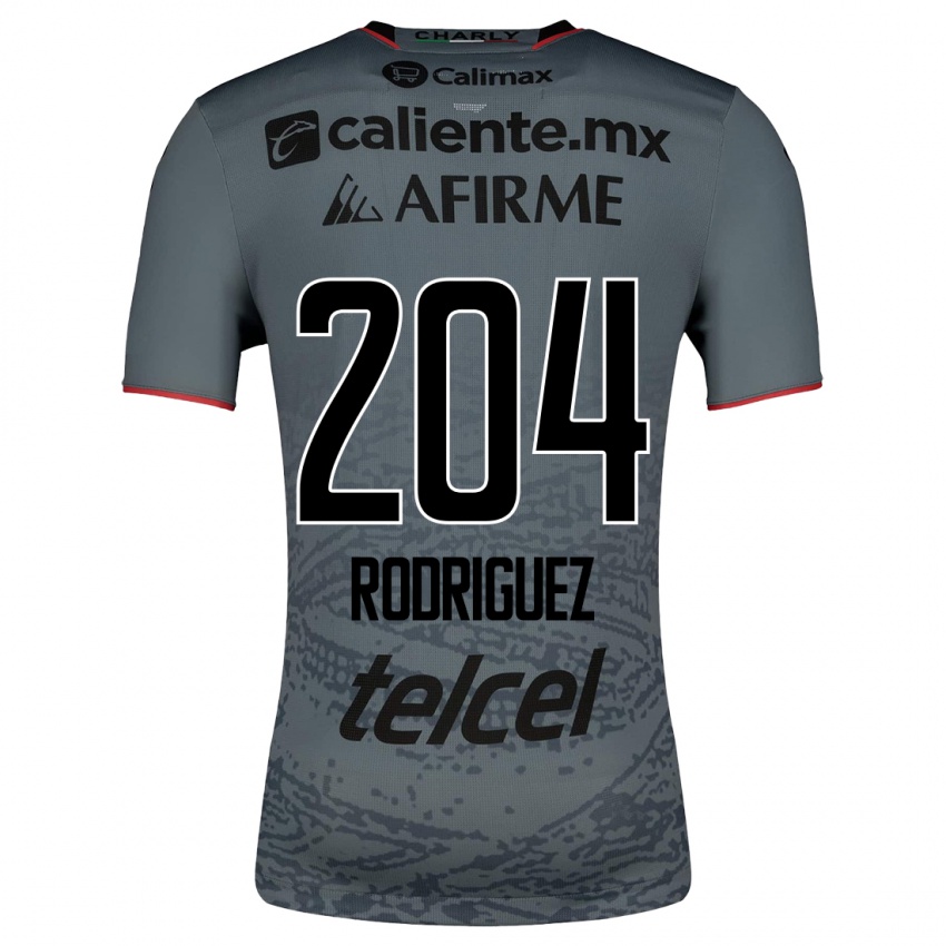 Homme Maillot Jesús Rodríguez #204 Gris Tenues Extérieur 2023/24 T-Shirt Suisse