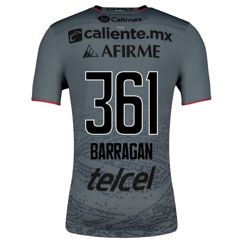 Homme Maillot Jesús Barragán #361 Gris Tenues Extérieur 2023/24 T-Shirt Suisse