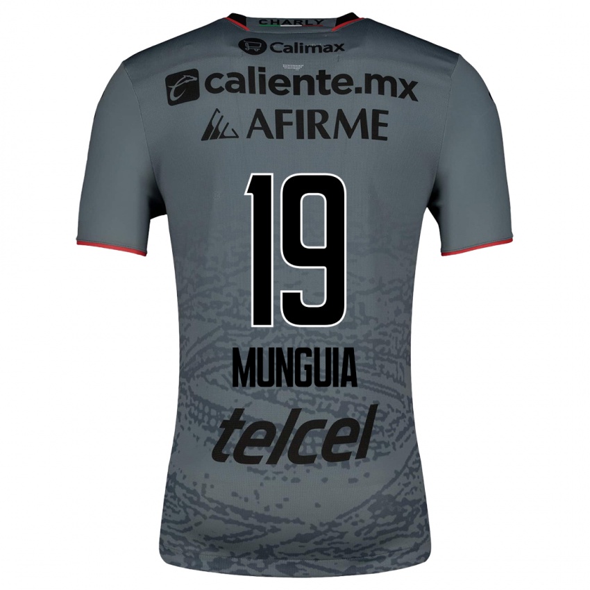 Homme Maillot Mariana Munguia #19 Gris Tenues Extérieur 2023/24 T-Shirt Suisse