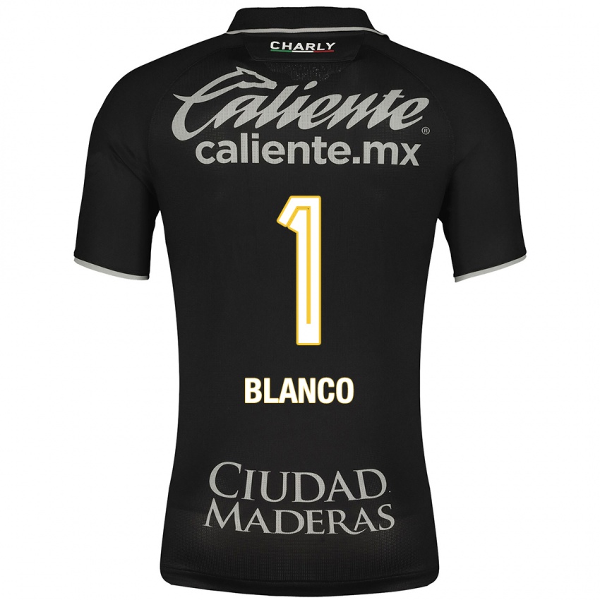 Homme Maillot Alfonso Blanco #1 Noir Tenues Extérieur 2023/24 T-Shirt Suisse