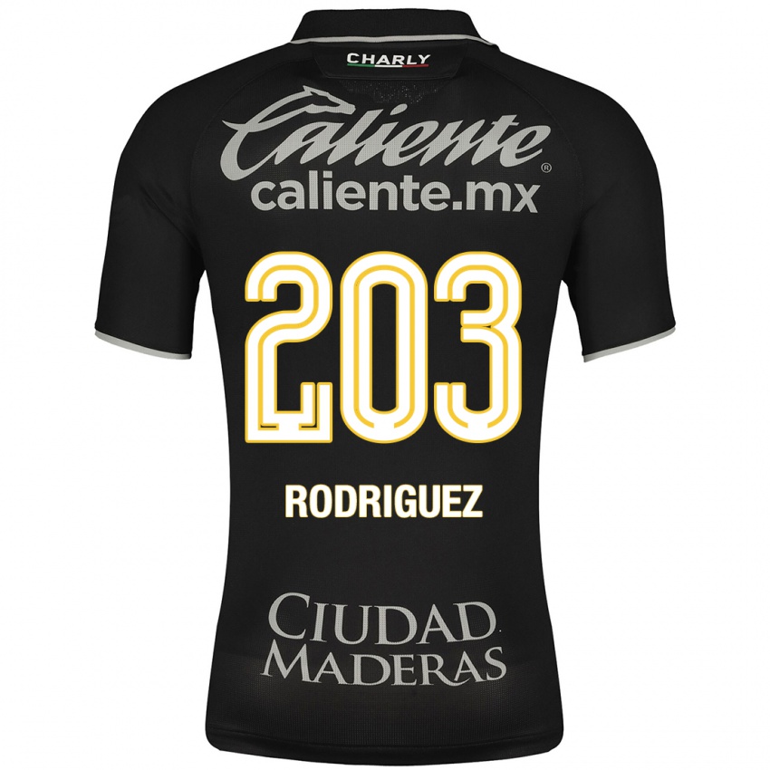 Herren César Rodríguez #203 Schwarz Auswärtstrikot Trikot 2023/24 T-Shirt Schweiz