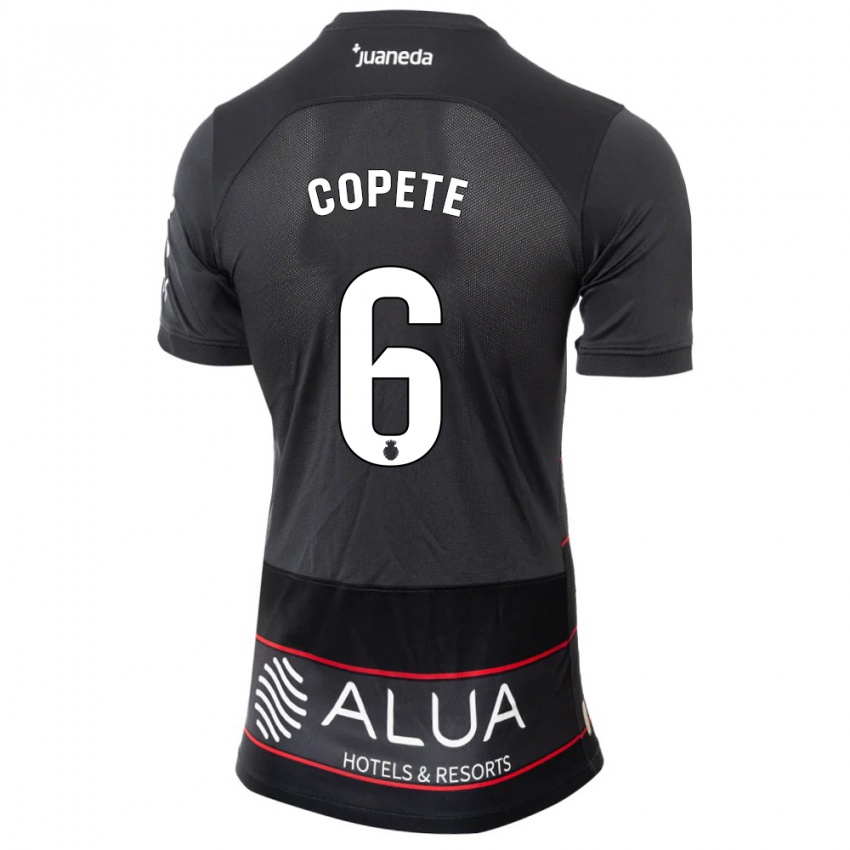 Herren José Copete #6 Schwarz Auswärtstrikot Trikot 2023/24 T-Shirt Schweiz