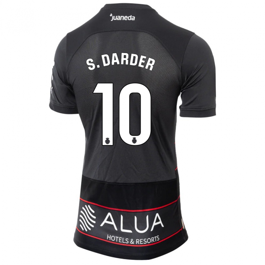 Herren Sergi Darder #10 Schwarz Auswärtstrikot Trikot 2023/24 T-Shirt Schweiz